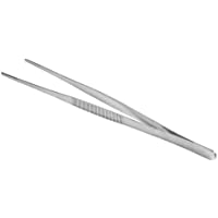 NIMOA Pinzas - Profesionales de Acero Inoxidable Largas Pinzas de Comida Directamente a Casa Pinzas Médicas 30cm- Plata